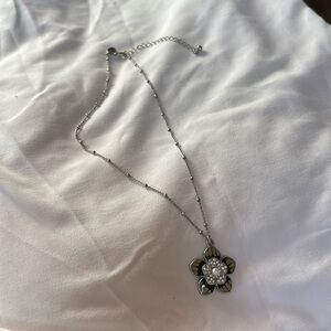 Lia Sophia flower necklace.